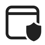 Window Shield SVG Icon